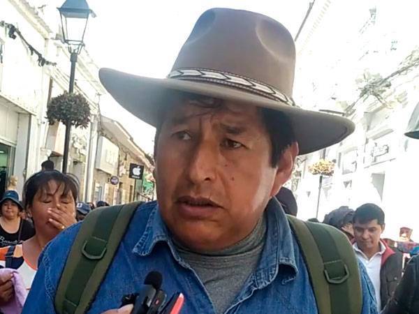 German Mamani Ramos, Dirigente Campesino