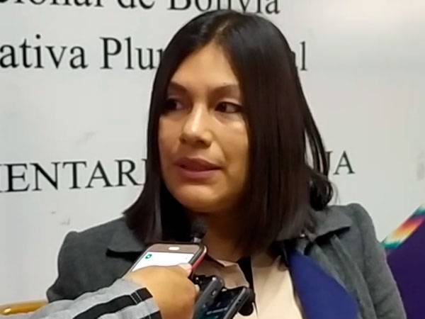 Viviana Aparicio Presidenta Brigada Parlamentaria Tarija