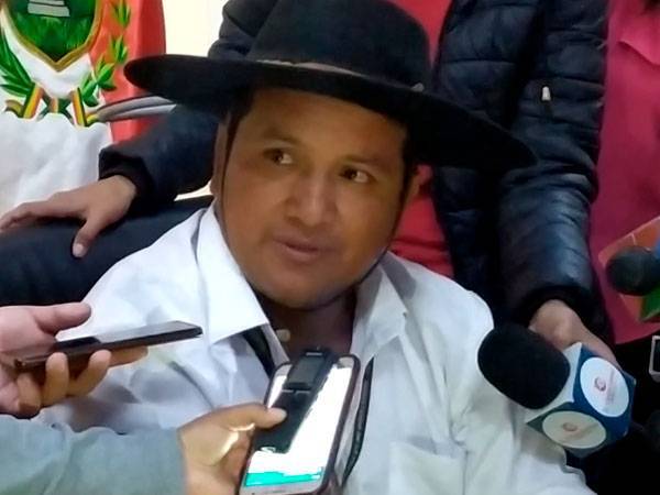 Walter Ferrufino, Coordinador Gubernamentañ