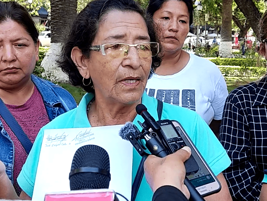 Nila Rengifo, presidenta del Comité Cívico de Uriondo