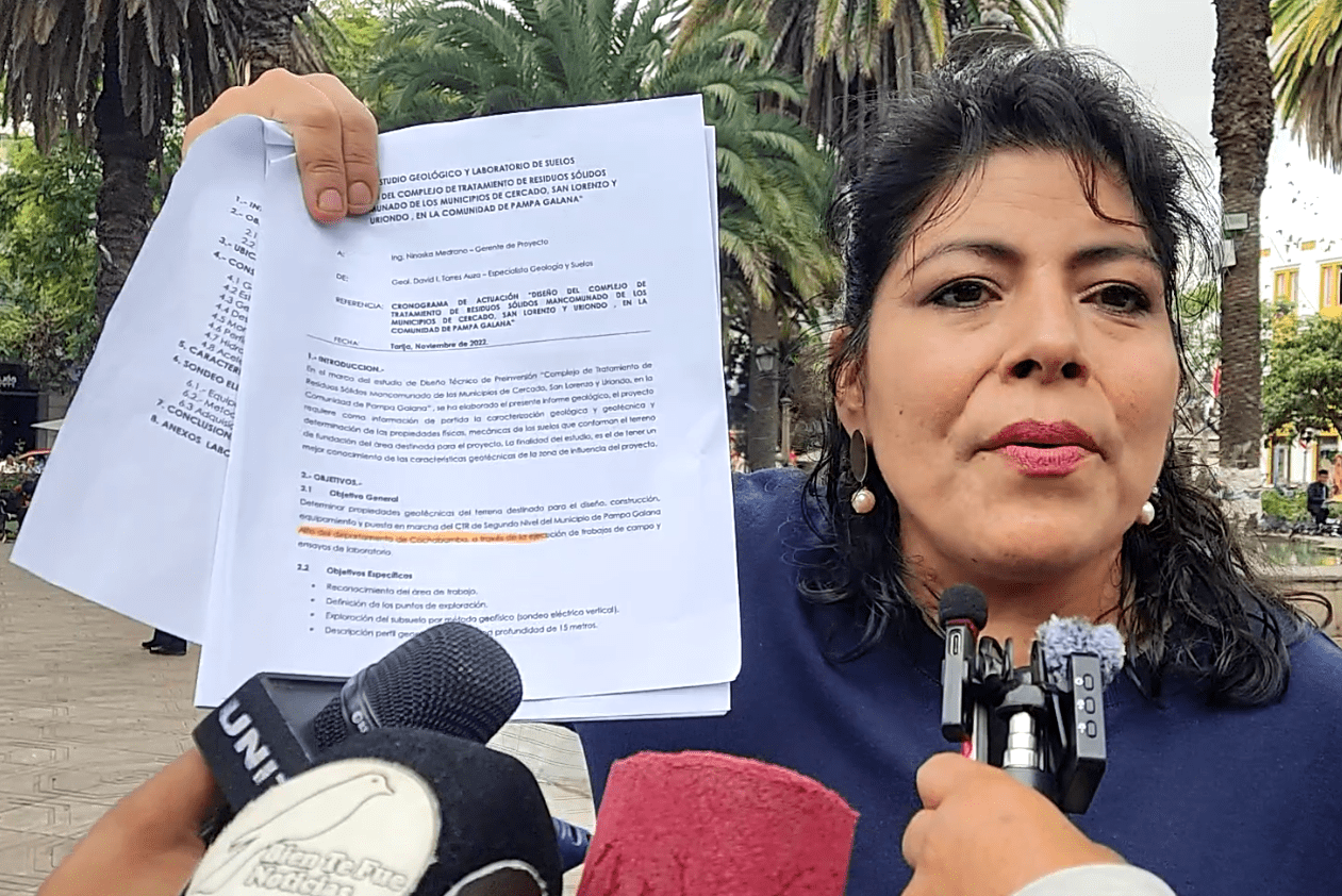 Concejal municipal de Tarija, Raquel Ramos