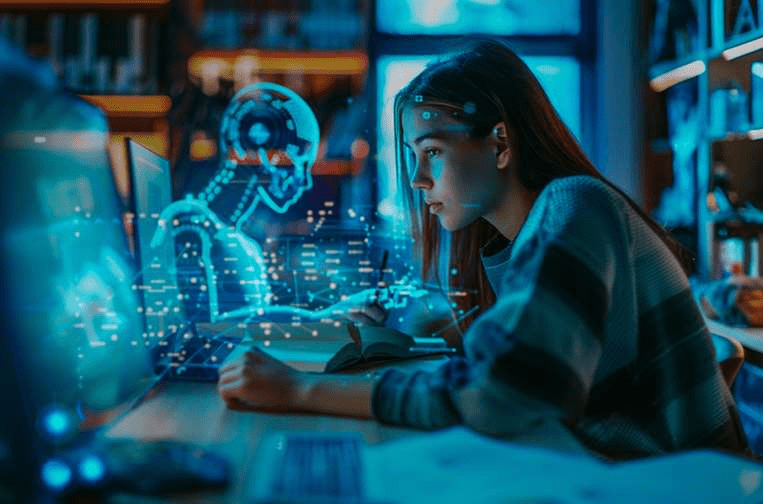 Ilustración Inteligencia Artificial