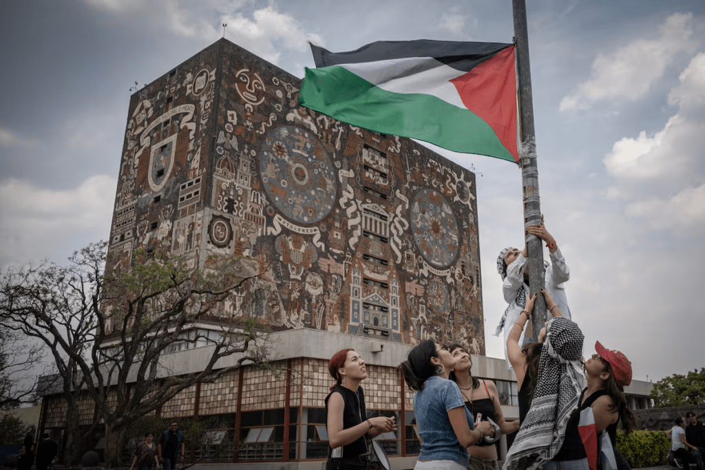 Protestas México por Gaza