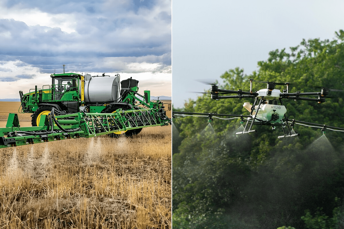 Tractores versus drones
