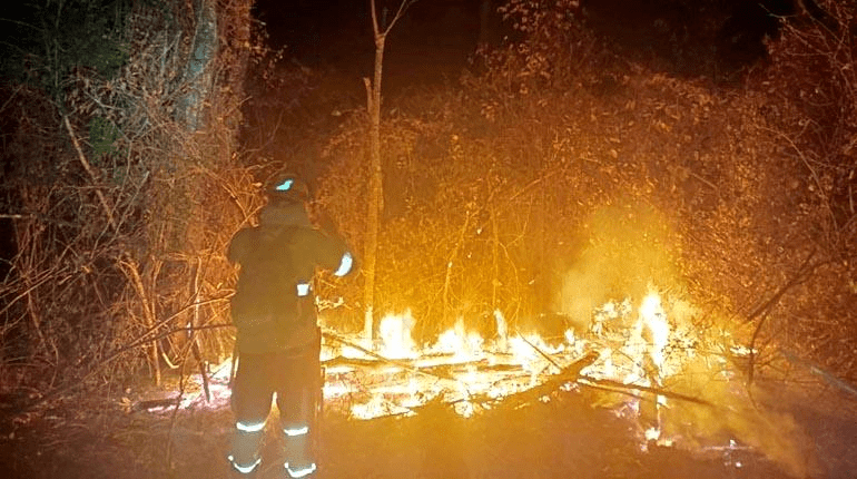 Foto Incendio en Cobija