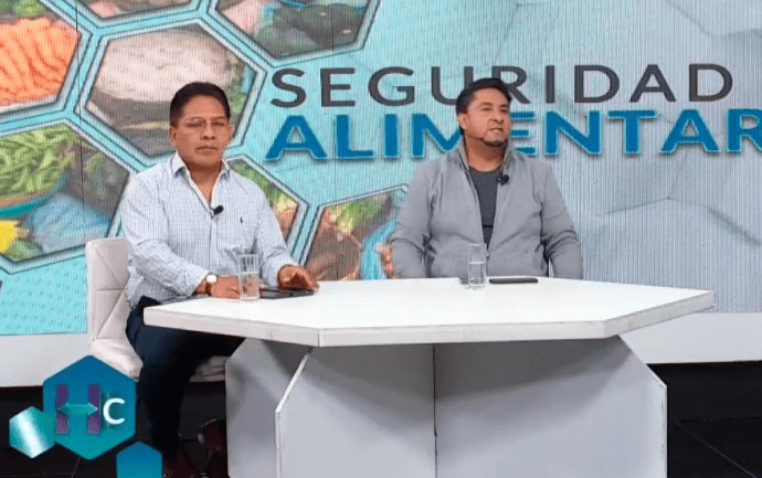 Viceministros Jorge Silva y Luis Siles