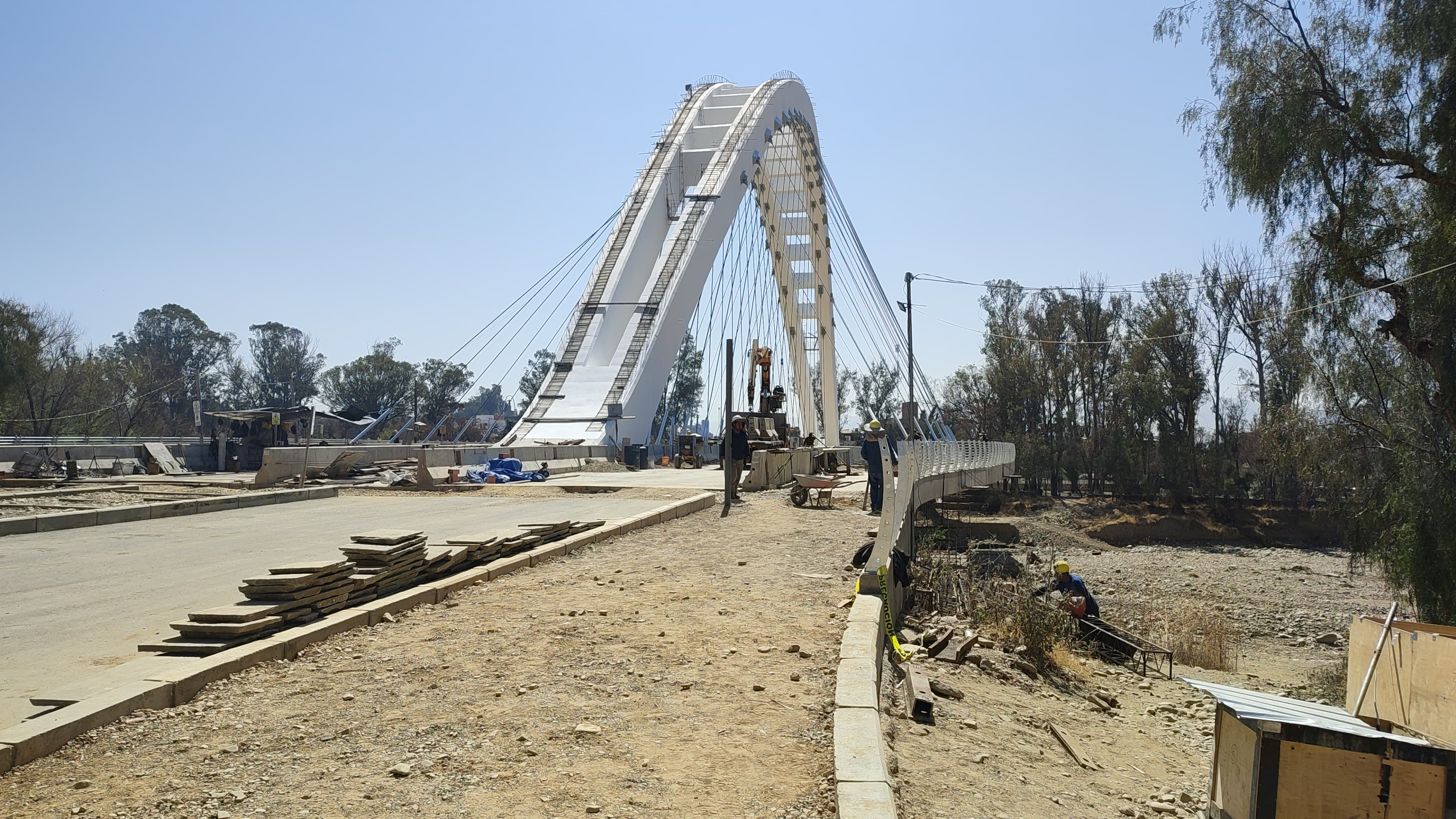 Puente 4 de Julio Cables Tensados