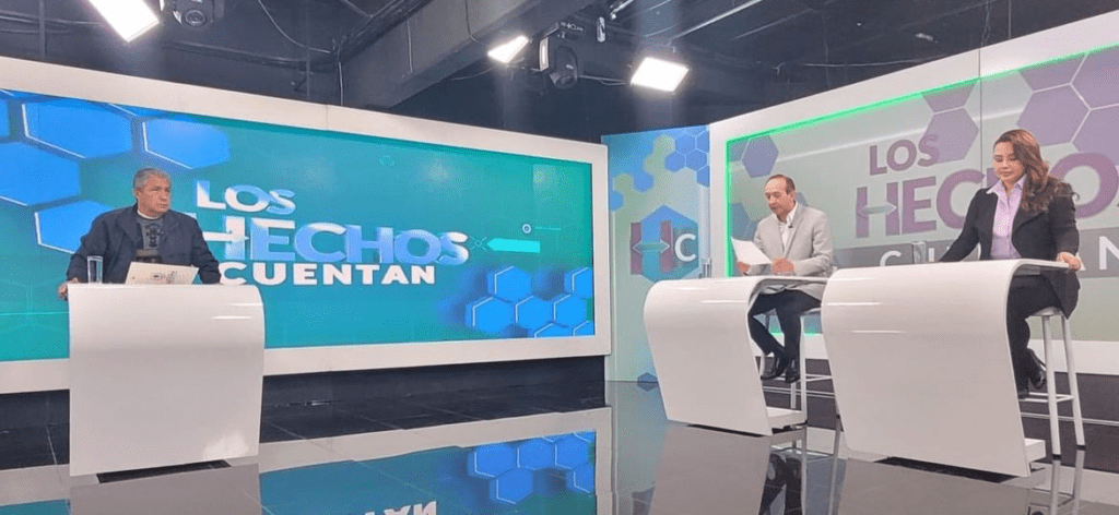 El ministro de Defensa, Edmundo Novillo, en entrevista en Bolivia TV