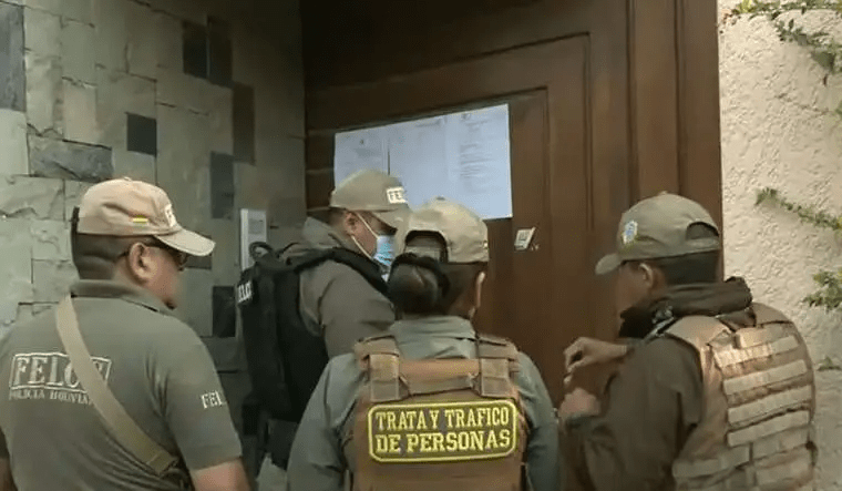 Notificación Evo Morales