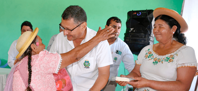 Entrega Canasta en Suchuhuayco